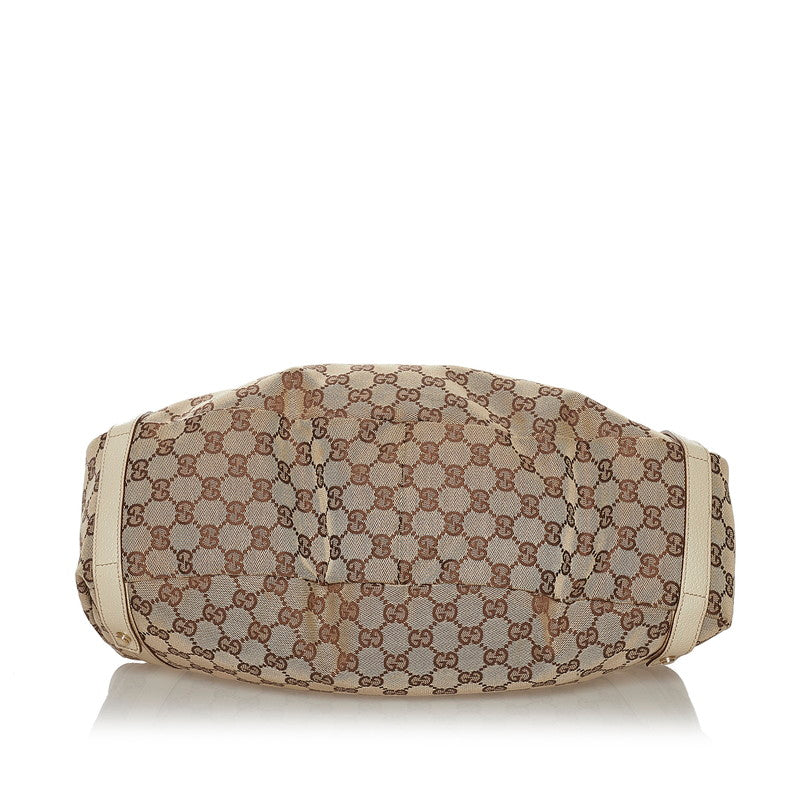 Gucci Lou Canvas Shoulder Bag