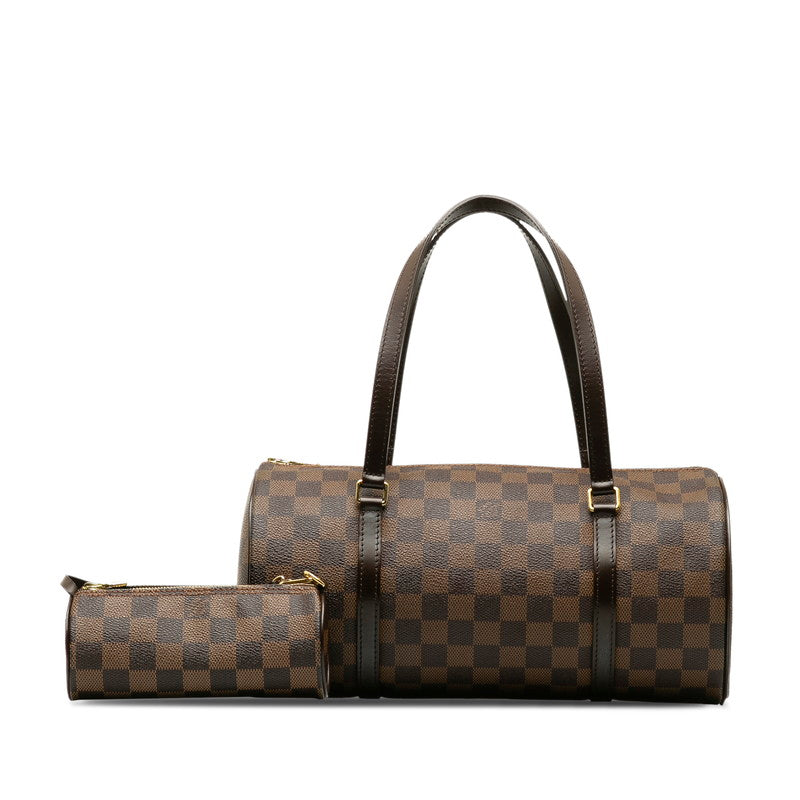 Louis Vuitton Damière Papillon 30 Handbag Eve Brown PVC Leather Louis Vuitton