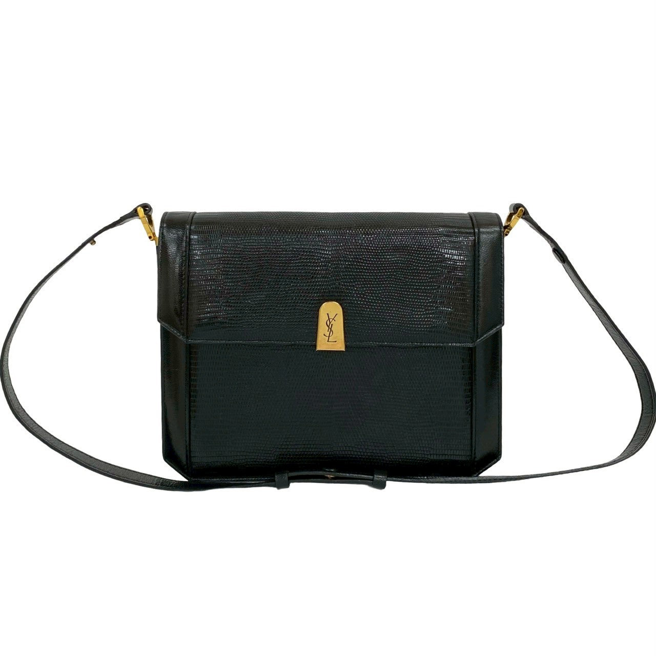 YVES SAINT LAURENT Shoulder Bag leather black