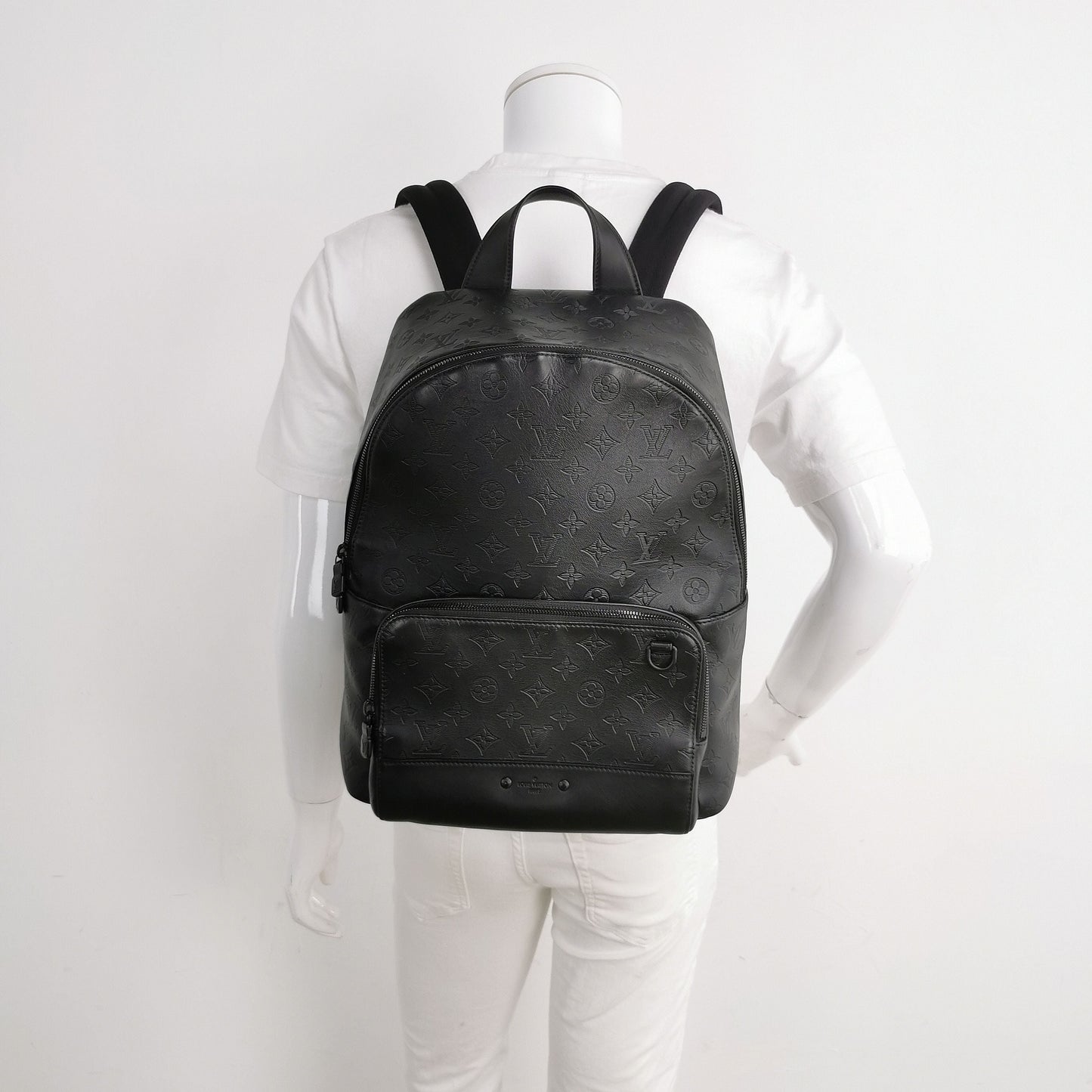 Louis Vuitton Racer Leather Monogram Backpack with Chip 250502781175754
