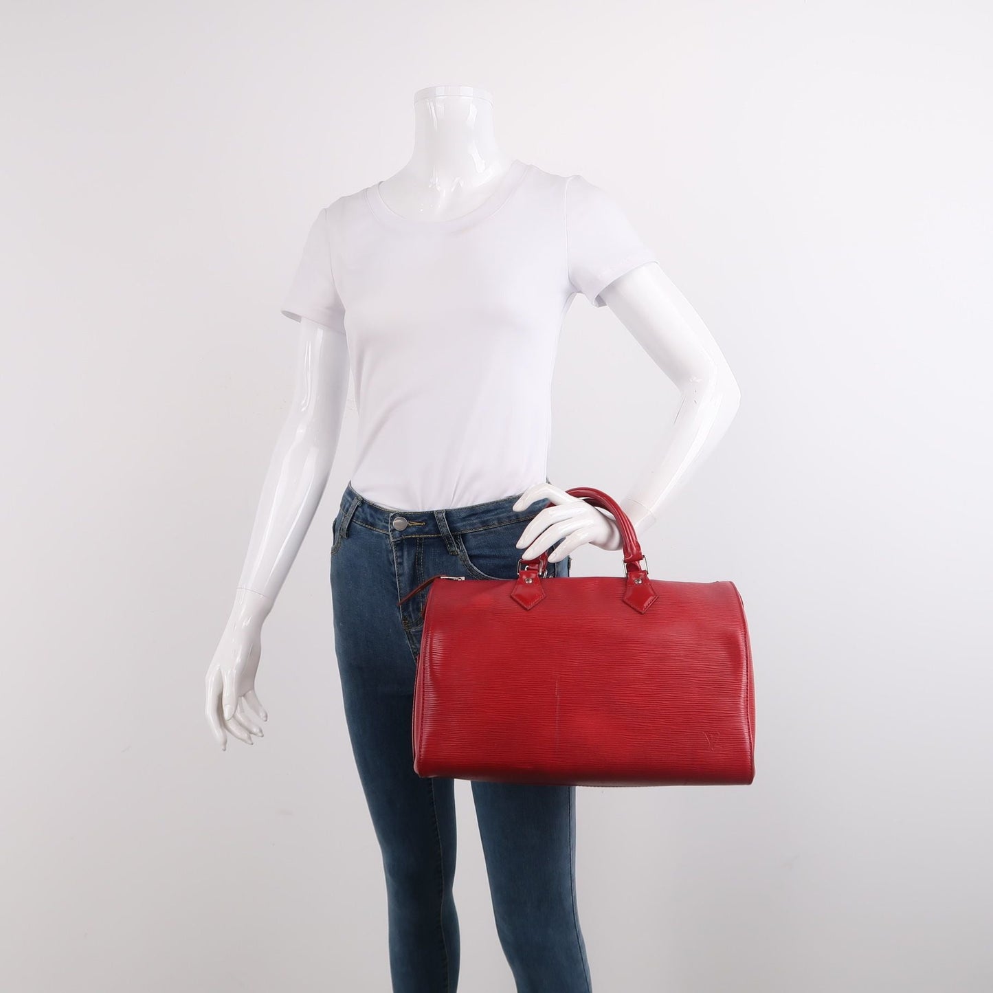 Louis Vuitton Boston Bag in Water Wave Calf Leather 24091578865938