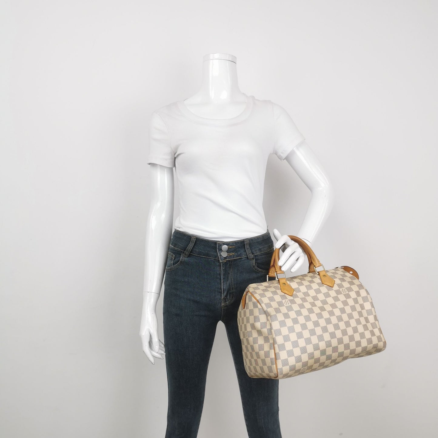 Louis Vuitton Damier Canvas Boston Bag 23100478452403