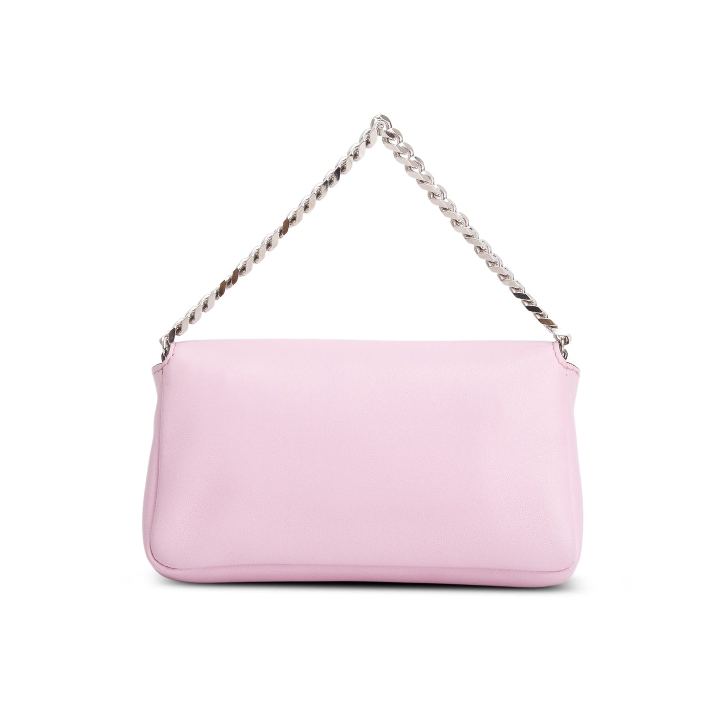 Fendi Pink Calfskin Micro Monster Baguette