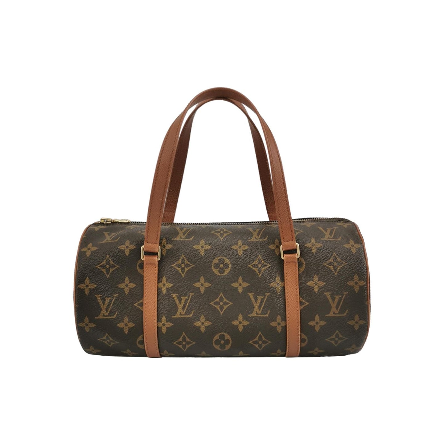 Louis Vuitton Papillon Large Monogram Canvas Cylinder Handbag 047852900238