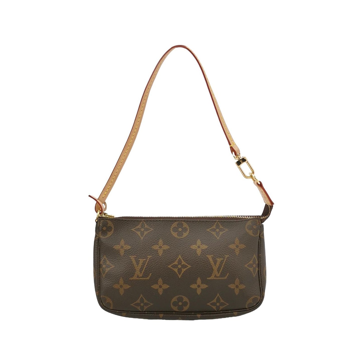 Louis Vuitton Accessories Mahjong Bag Medium Vegetable Tanned Leather Monogram Print Handbag 24120478969934