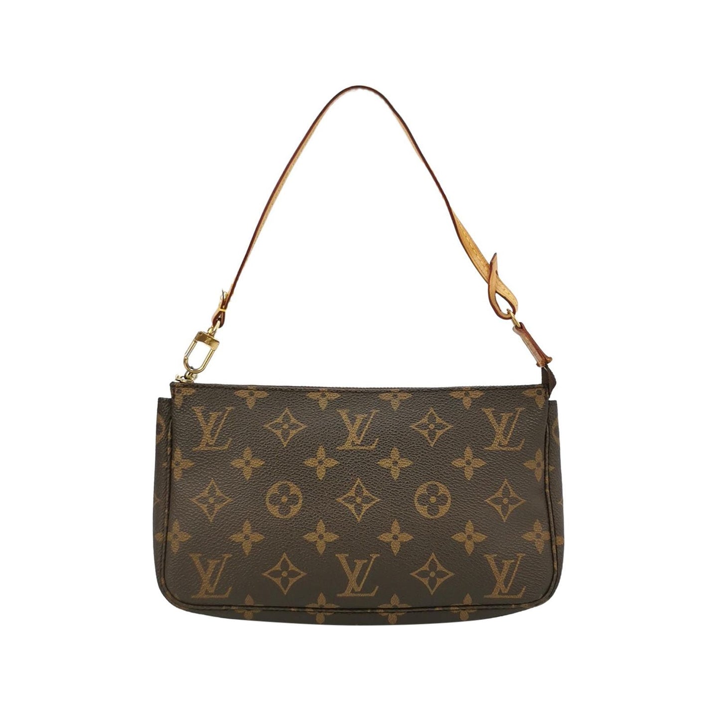 Louis Vuitton Accessories Mahjong Bag Large Vegetable Tanned Leather Monogram Print Handbag 24120478969953
