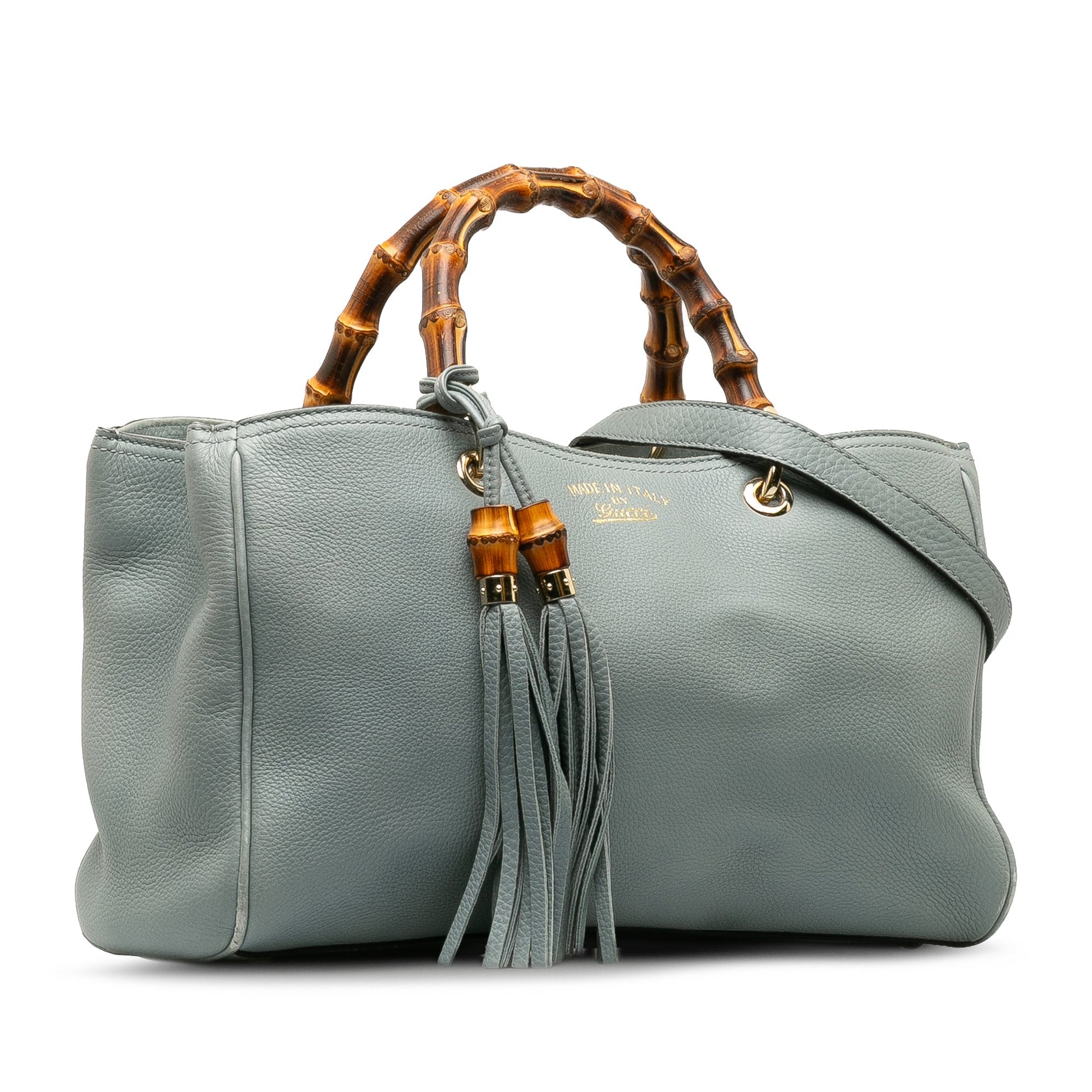 Gucci Bamboo Leather Tote Style 9