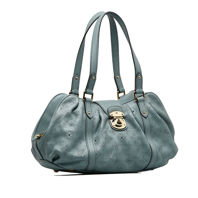 Louis Vuitton Monogram Ma Runner PM Handbag Blue Shell Pants Ladies LOUIS VUITTON