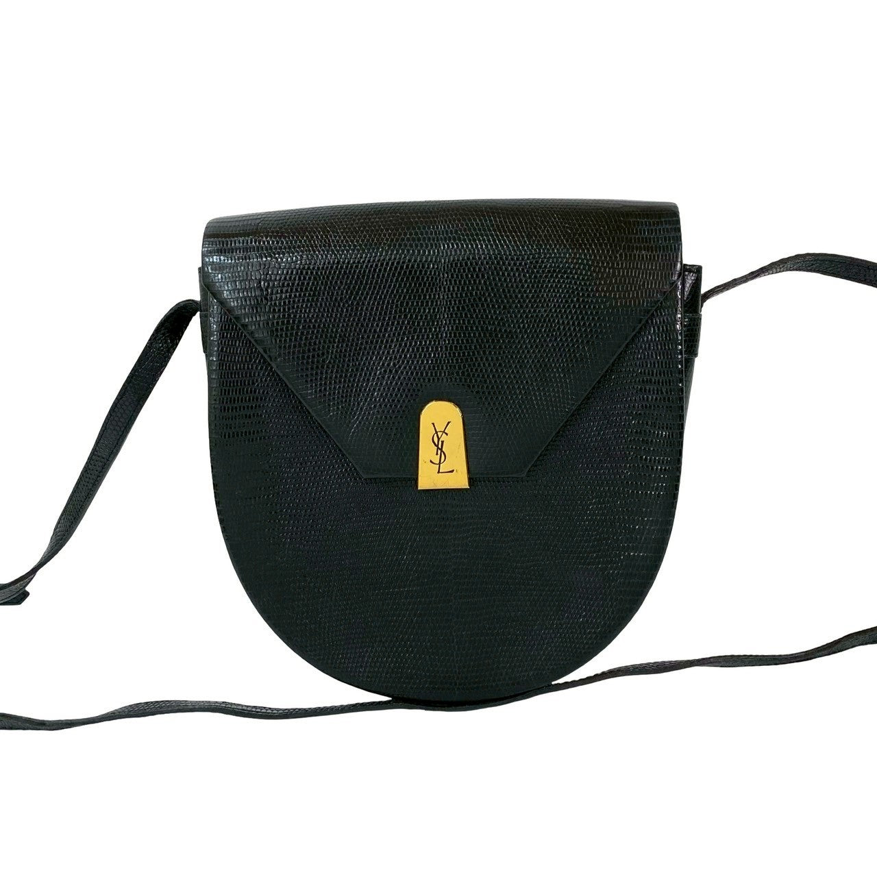 YVES SAINT LAURENT Shoulder Bag leather black