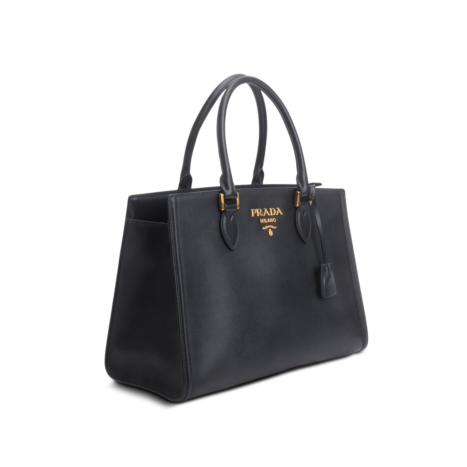 Prada Black Saffiano Soft Calfskin Tote