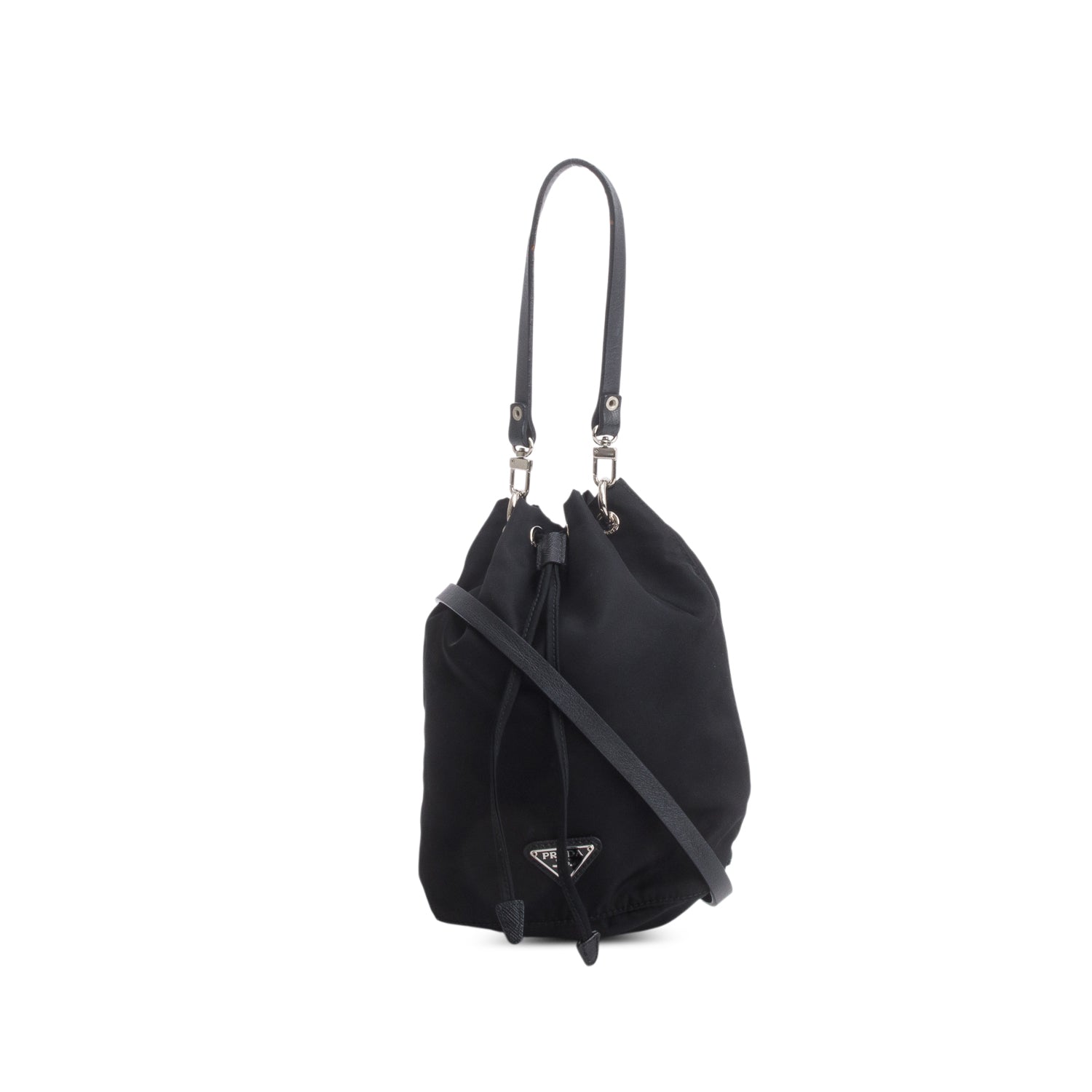 Prada Black Re-Nylon Bucket Pouch