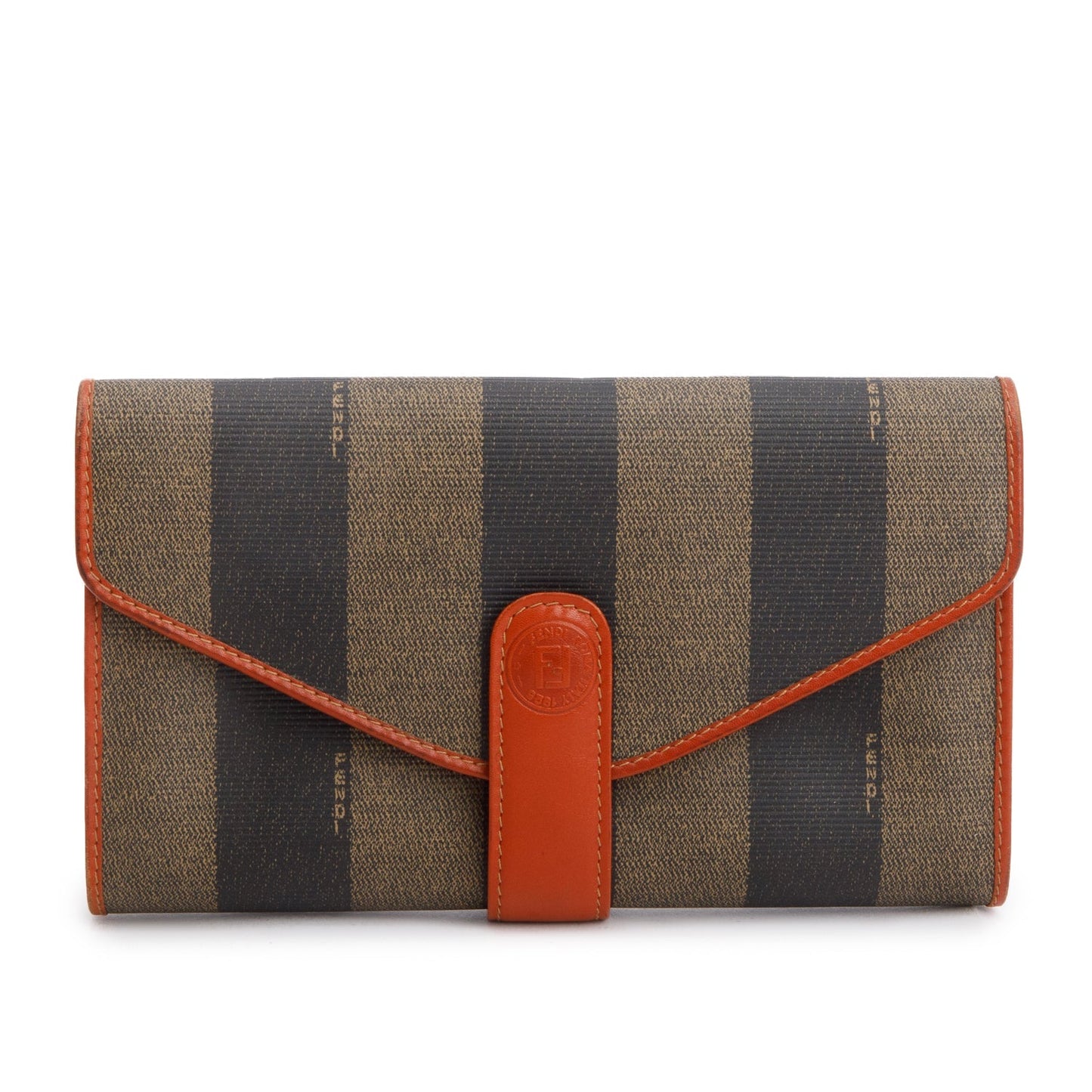 Fendi   Pequin Long Bi-Fold Wallet