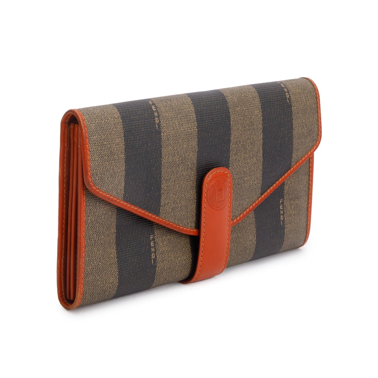 Fendi   Pequin Long Bi-Fold Wallet