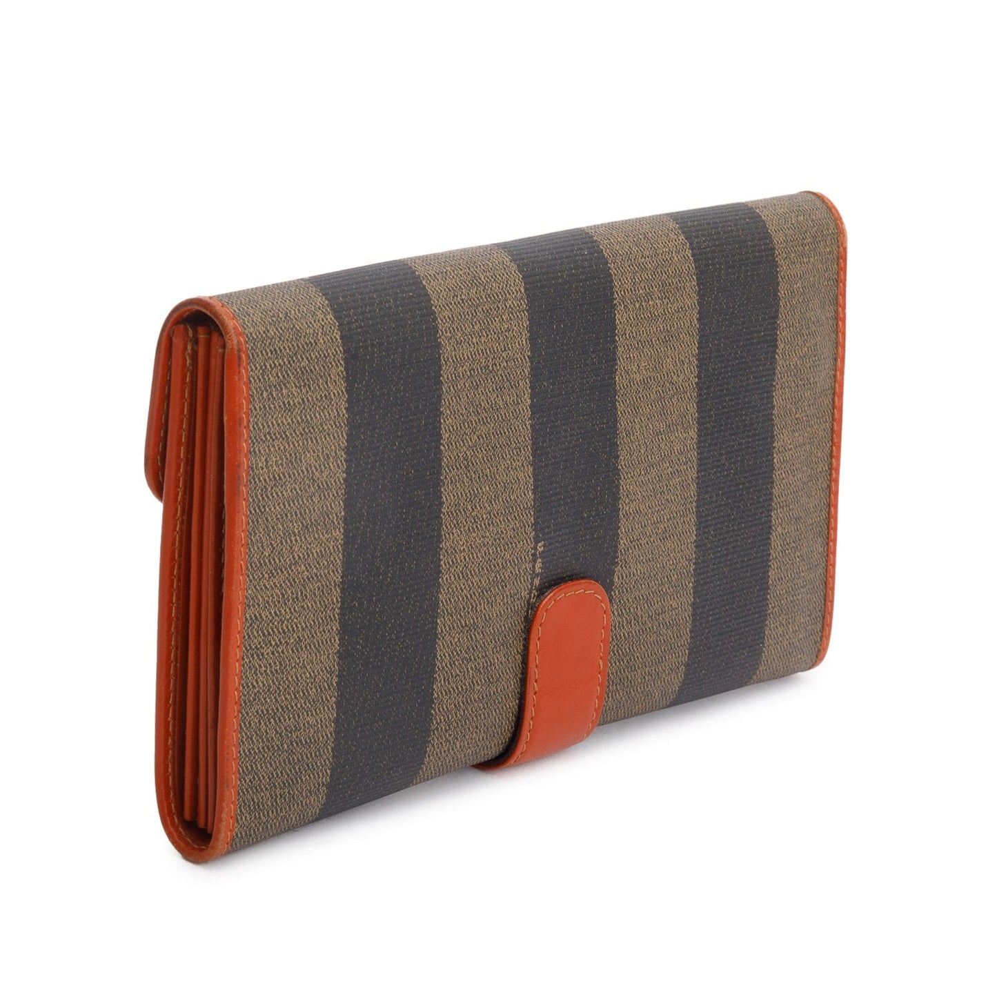 Fendi   Pequin Long Bi-Fold Wallet