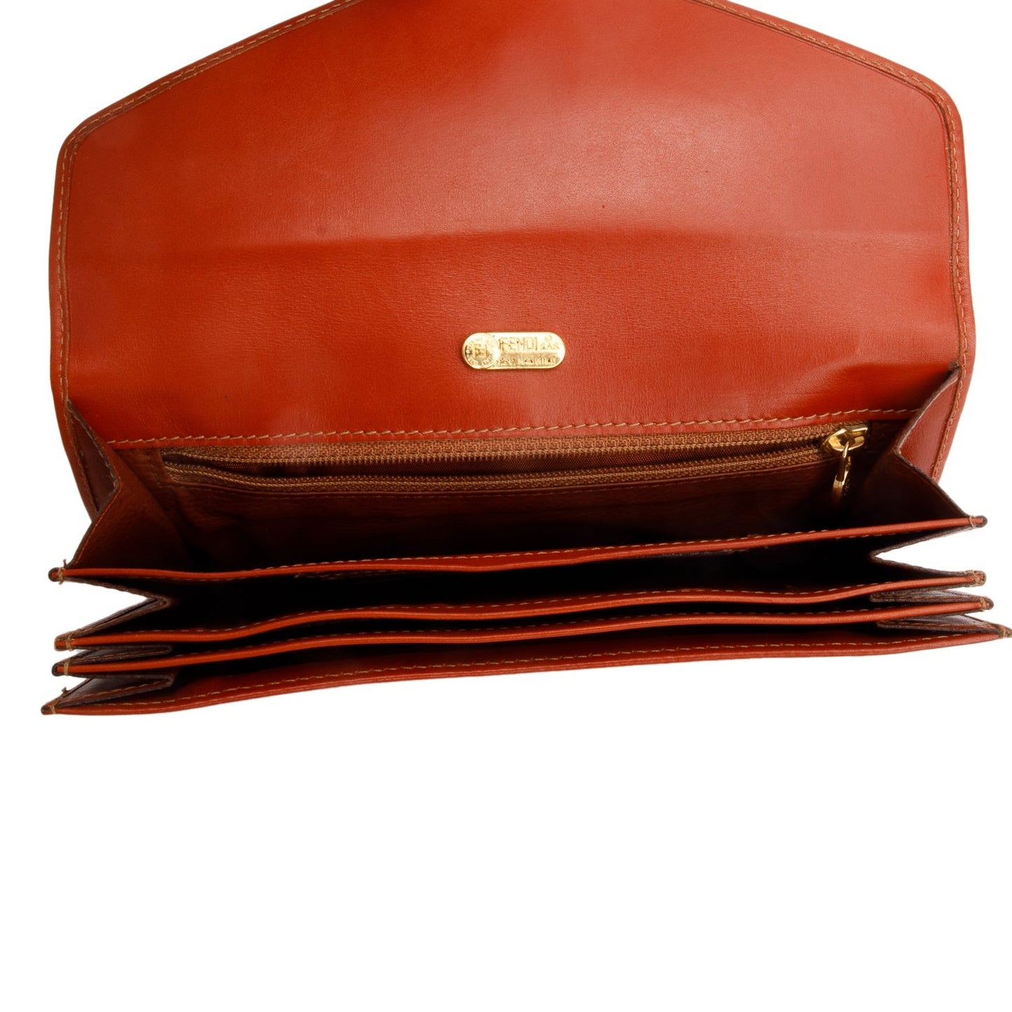 Fendi   Pequin Long Bi-Fold Wallet