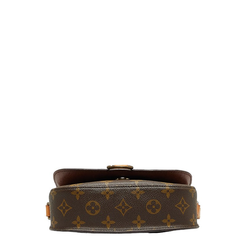 Louis Vuitton Monogram Mini Sankru Shoulder Bag Brown PVC Leather Louis Vuitton