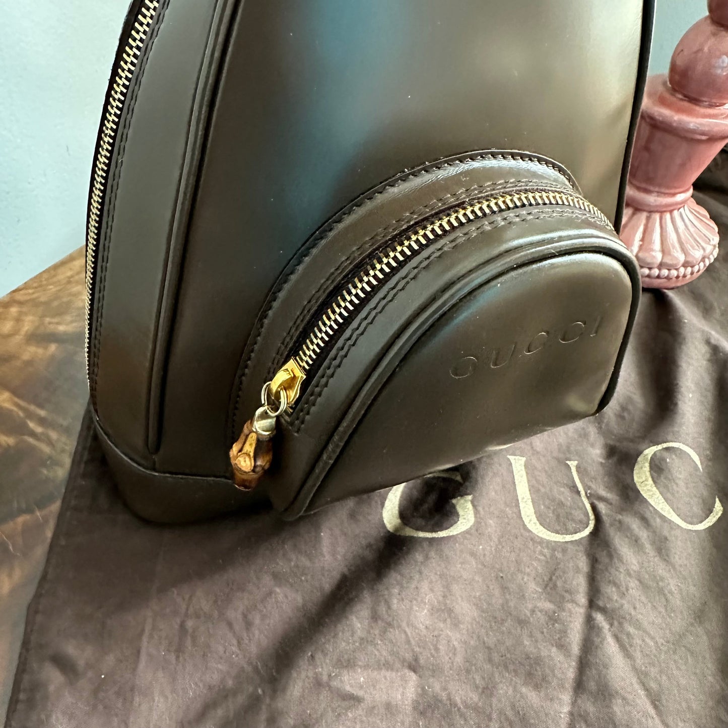 Gucci Leather Backpack