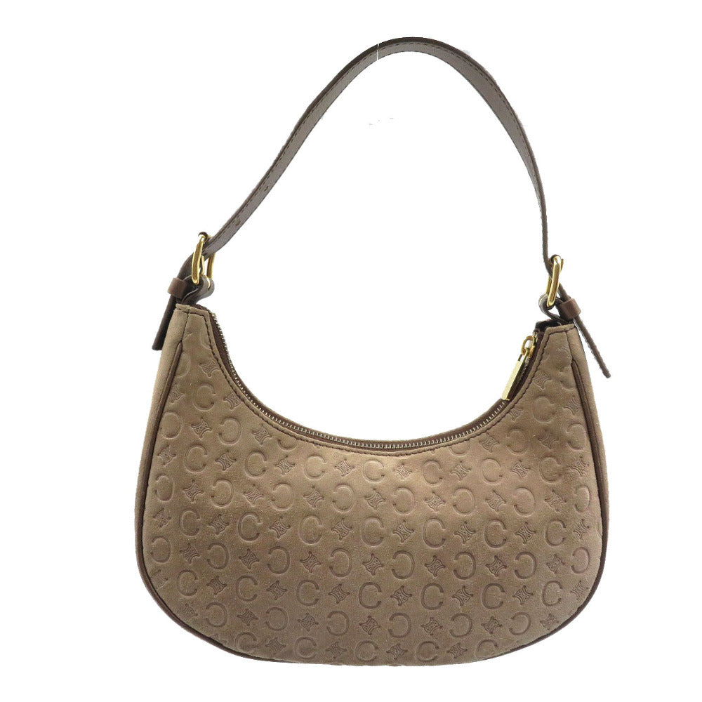 CELINE Handbag Suede mocha Women