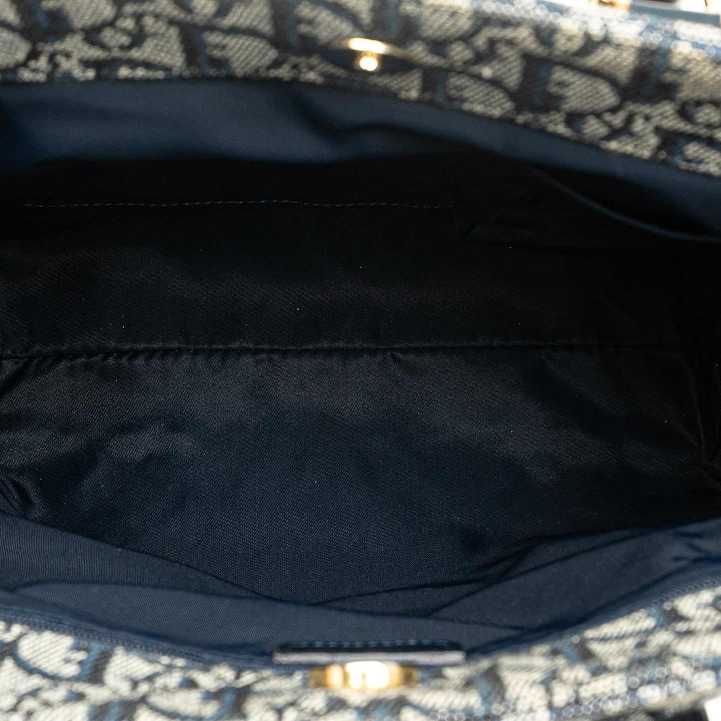 Dior Leather Canvas Tote
