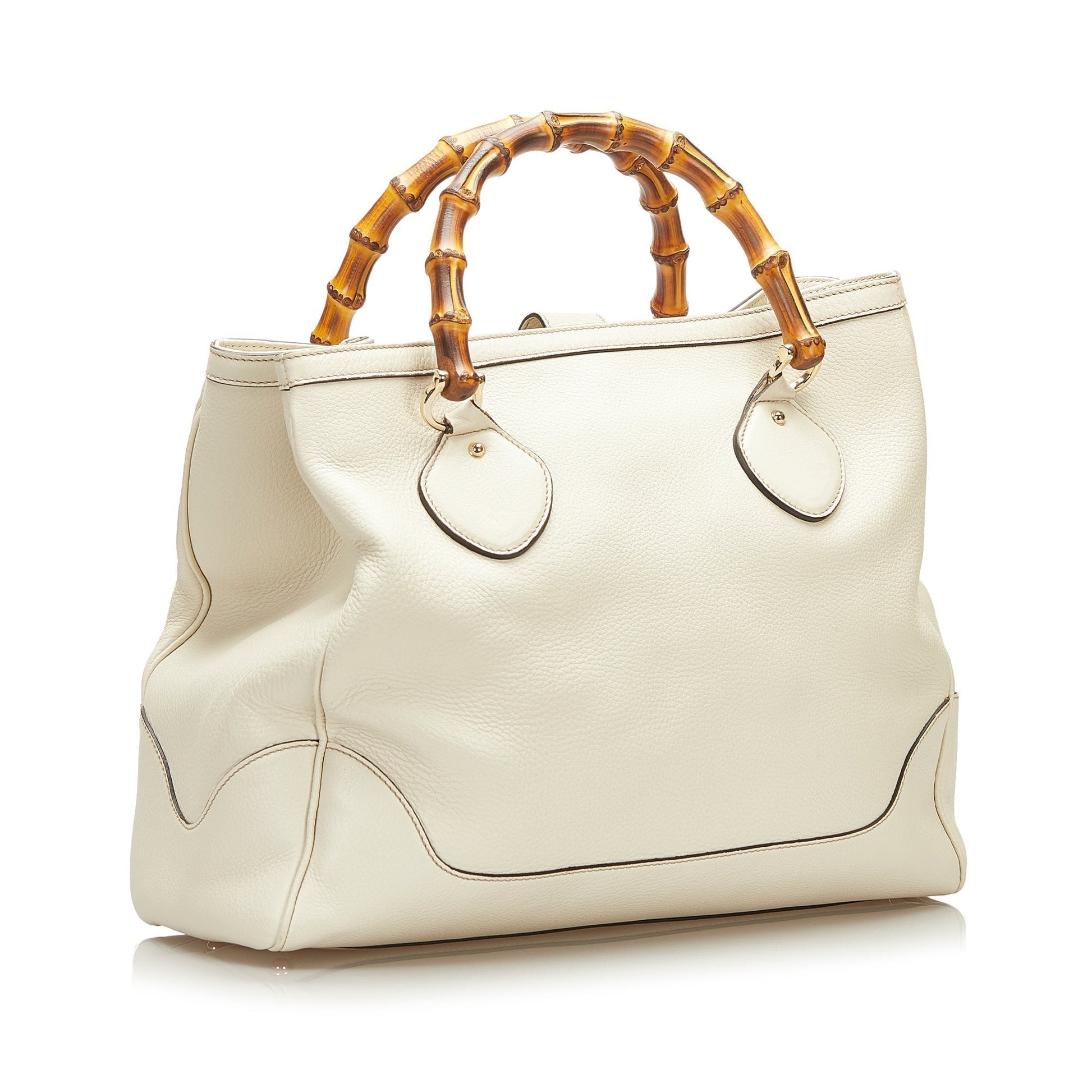 Gucci Leather Top Handle Tote