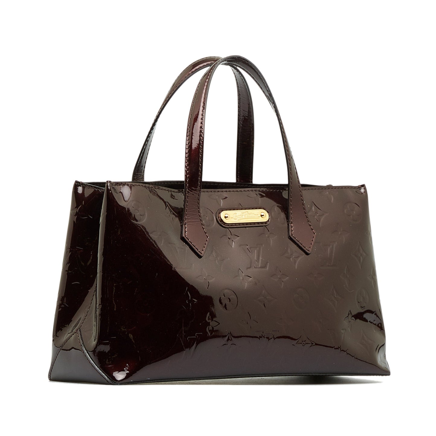 LOUIS VUITTON Monogram Vernis Wilshire PM HandBag