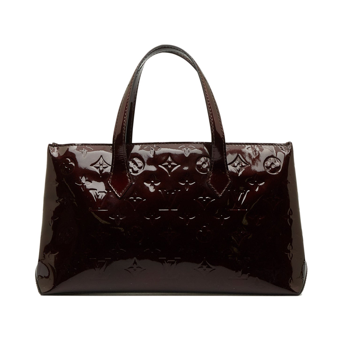 LOUIS VUITTON Monogram Vernis Wilshire PM HandBag