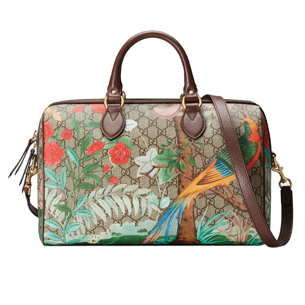 Gucci GG Supreme Leather Canvas Shoulder Bag Style 7