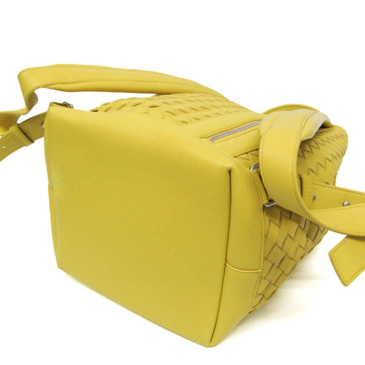 Luxury Bottega Veneta Intrecciato Leather Backpack Bag ()