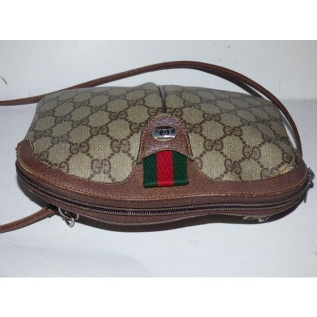 Gucci Leather Canvas Crossbody