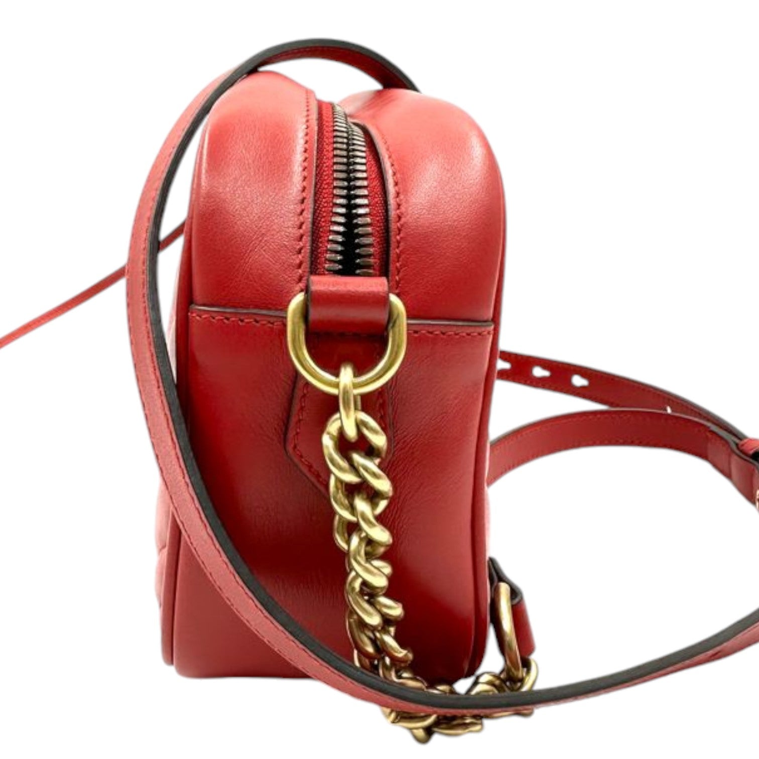 Gucci Chain Leather Shoulder Bag