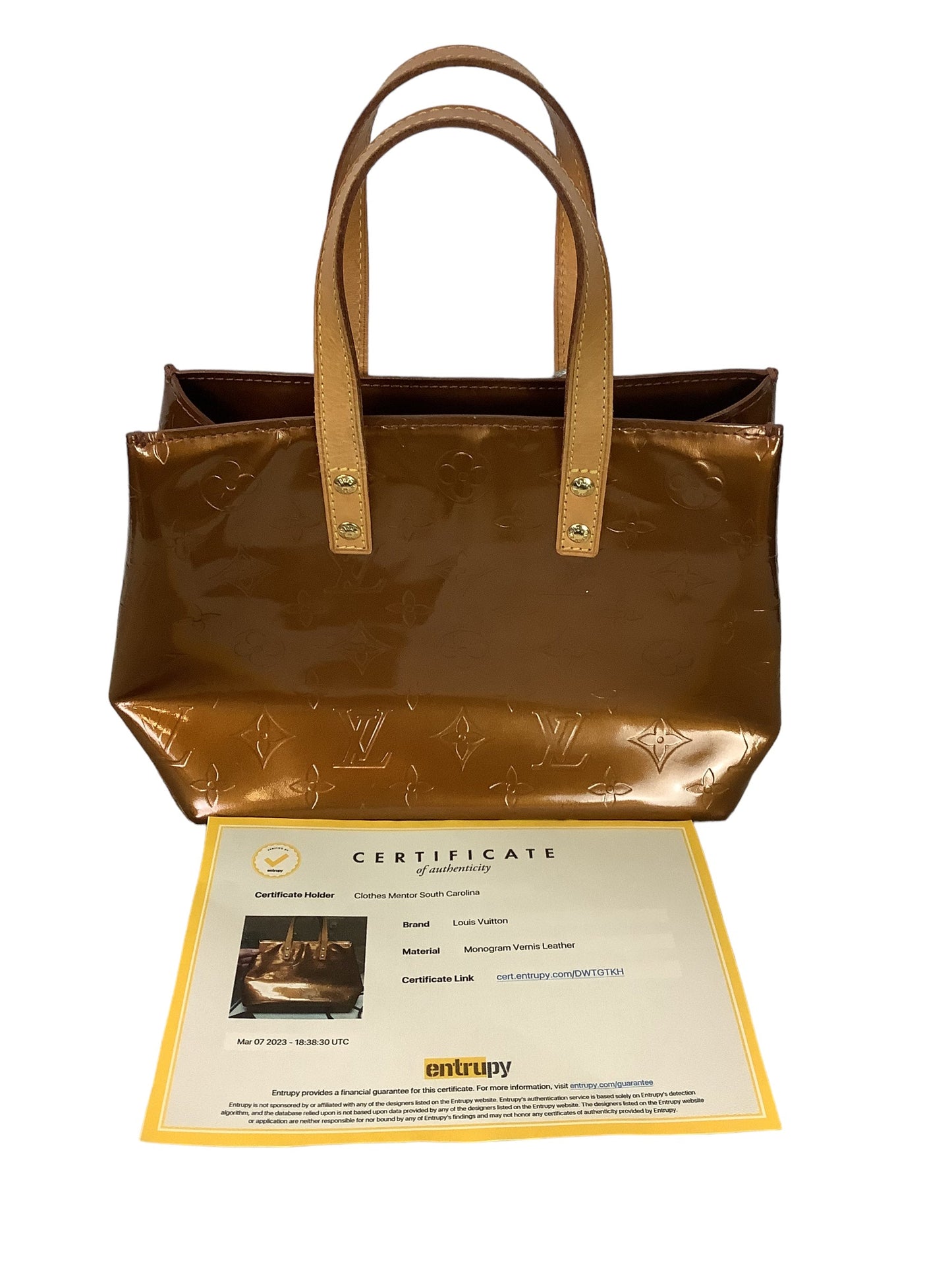 Handbag Luxury Designer By Louis Vuitton Size: Small