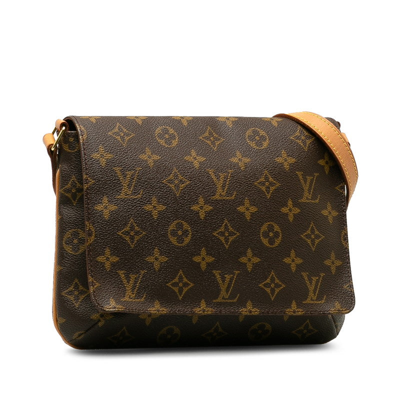 Louis Vuitton Monogram Shoulder Bag PVC/Leather Brown
