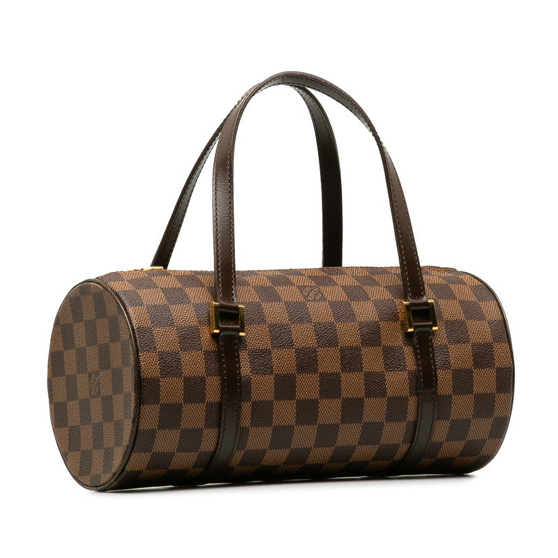 Louis Vuitton Damier Ebene Papillon Handbag Brown