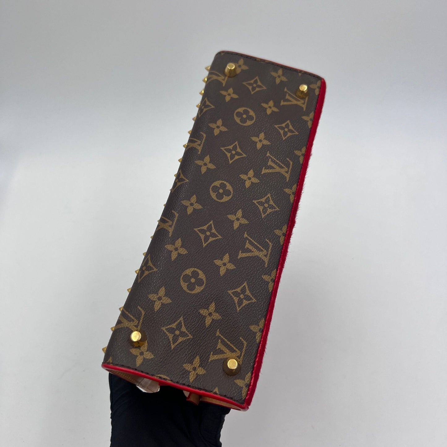 Louis Vuitton Iconoclasts Christian Louboutin Shopping Bag - Brown Handle Bags, Handbags AD580O