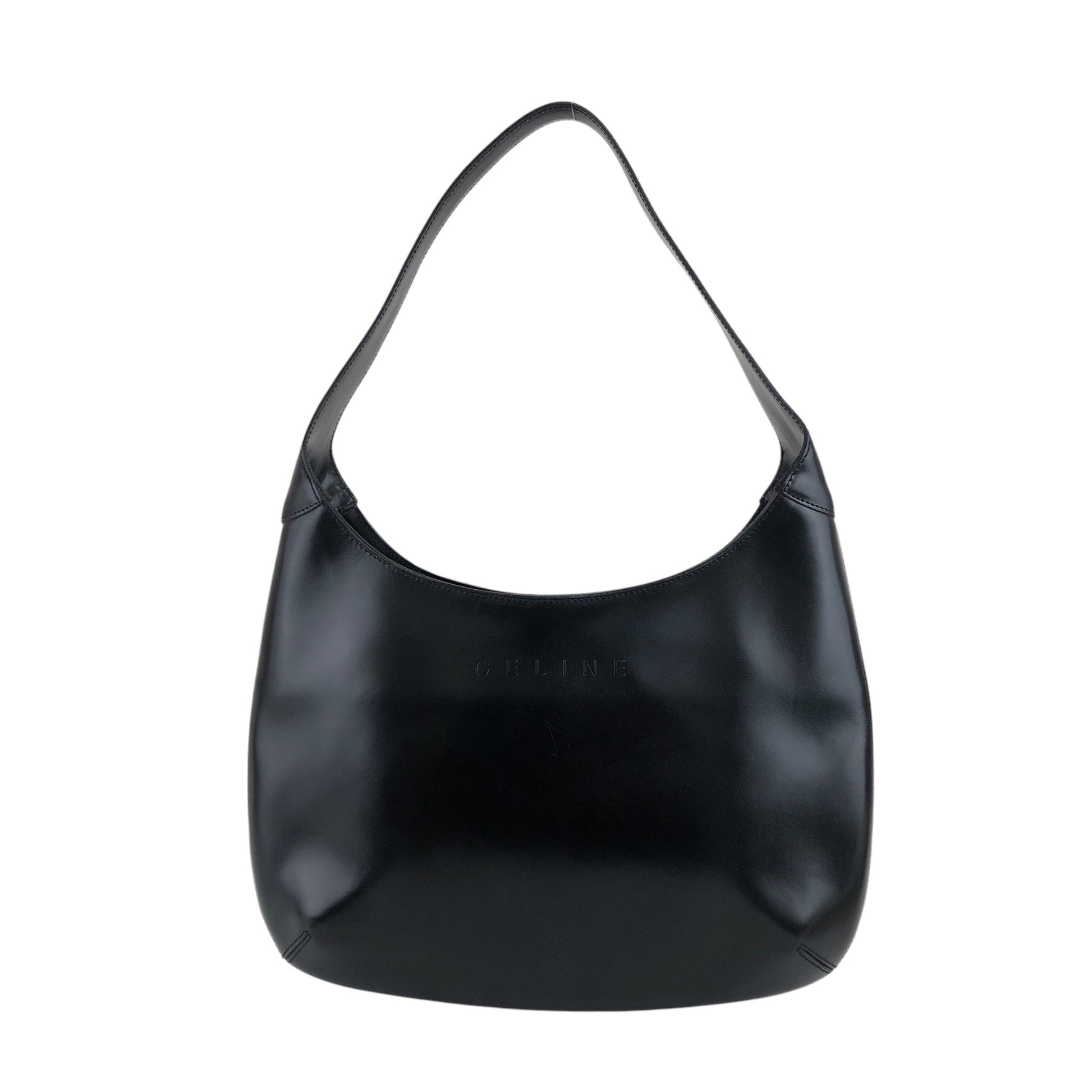 CELINE Logo Embossed Black psbni8
