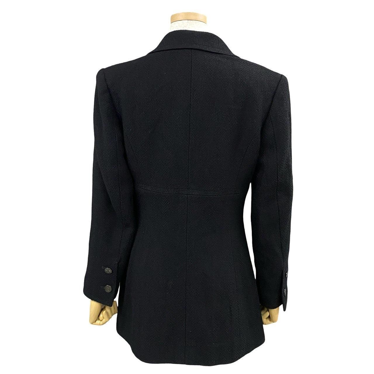 Chanel Coco Mark Wool Nylon Silk Lycra Jacket Handbag