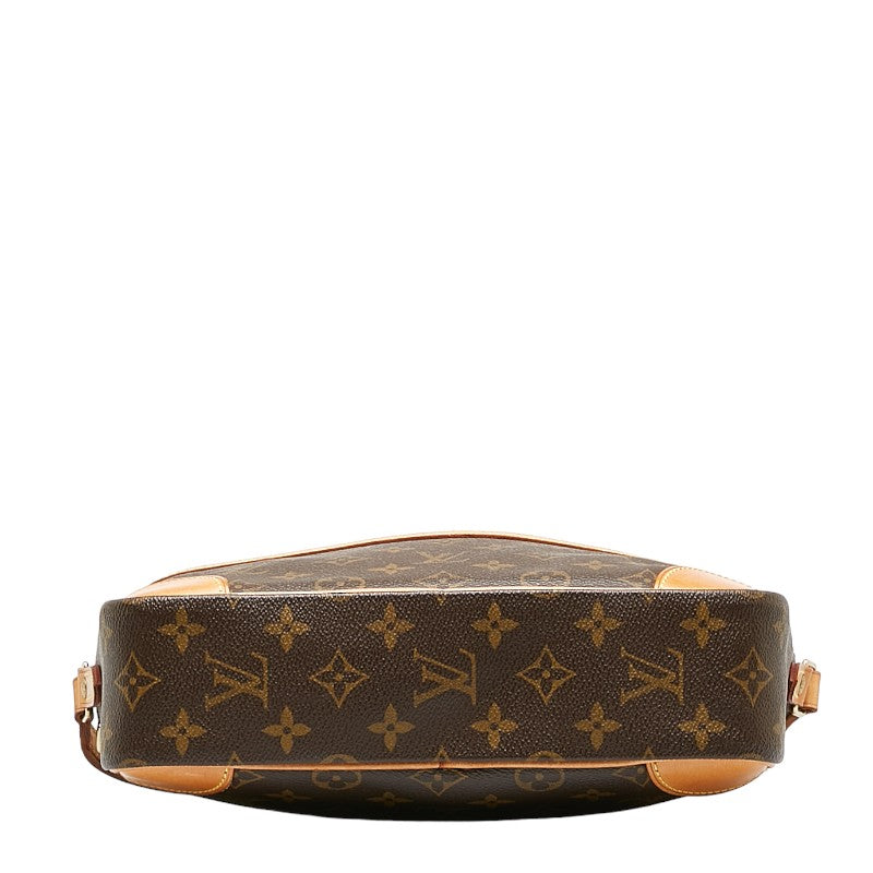 Louis Vuitton Monogram Trocadero 27 Slipper Shoulder Bag Brown PVC Leather Louis Vuitton