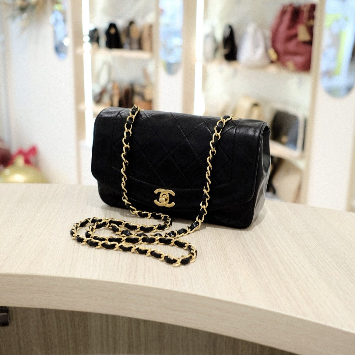 Chanel Diana Handbag Bag - Almora Bags