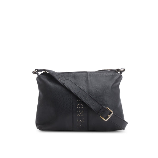 Fendi   Black Leather Crossbody Bag
