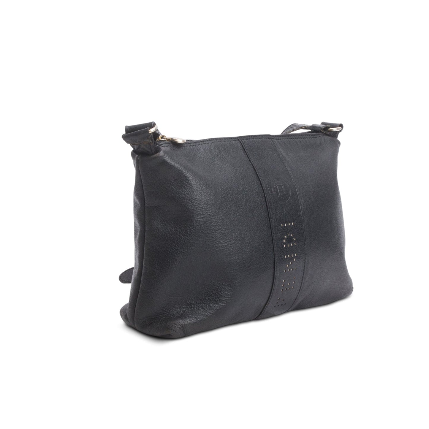 Fendi   Black Leather Crossbody Bag