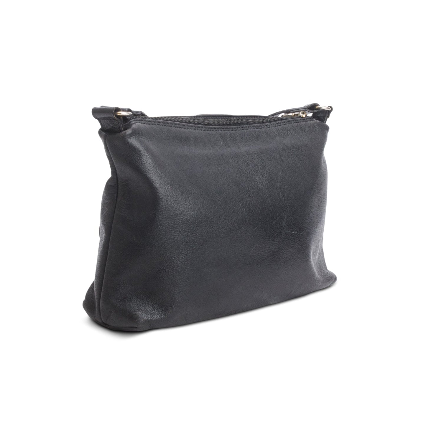 Fendi   Black Leather Crossbody Bag
