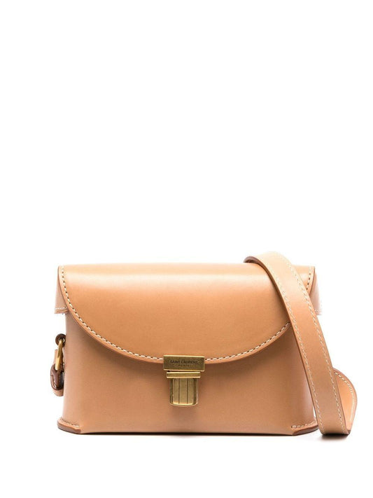 Luxury Saint Laurent Trending 2026 Women's Ysl Bo S Sac Boites Masoil C/v in Vintage Brown Gold | 710083BWR6W2725