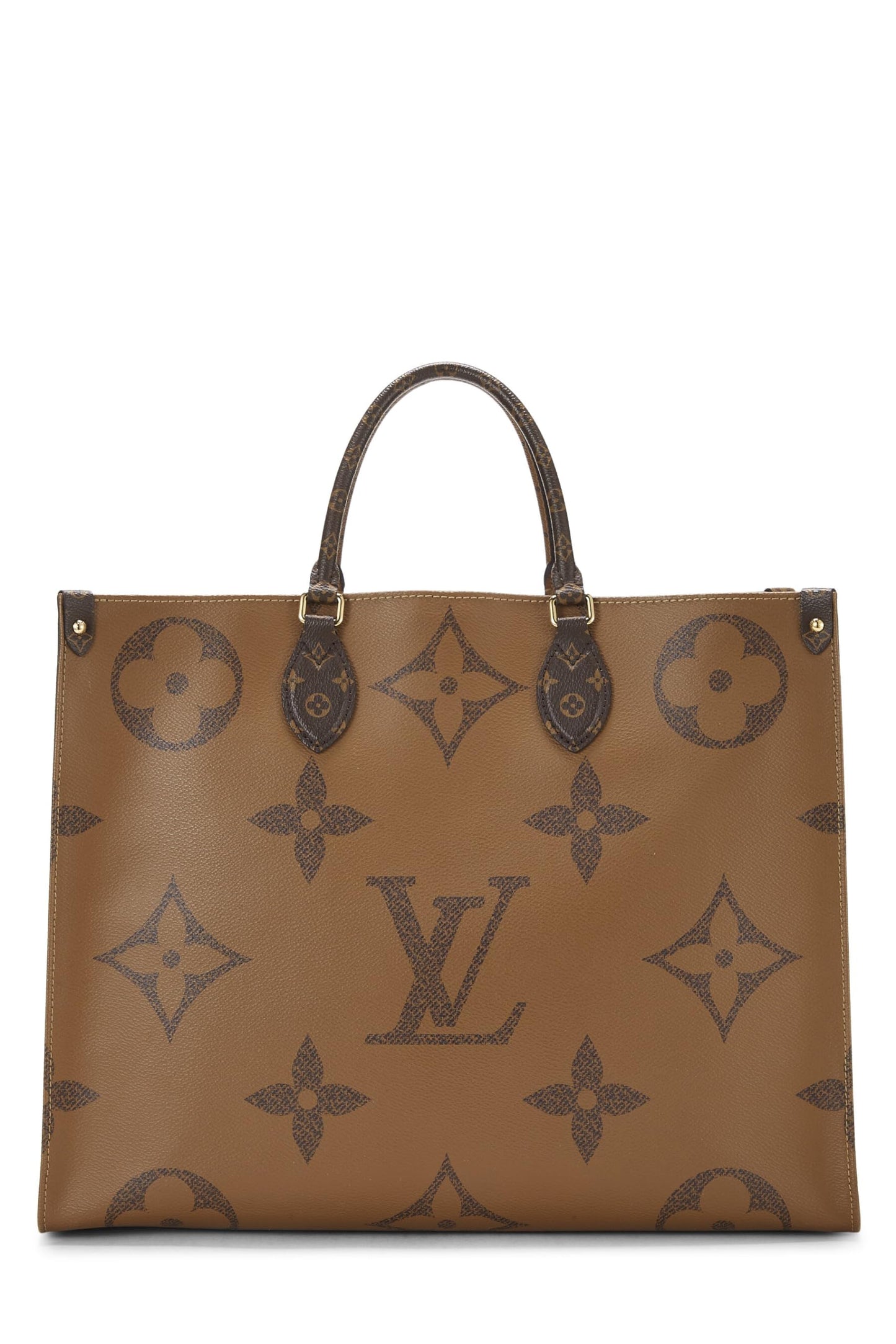 Louis Vuitton, Monogram Reversed Giant On The Go GM, Brown