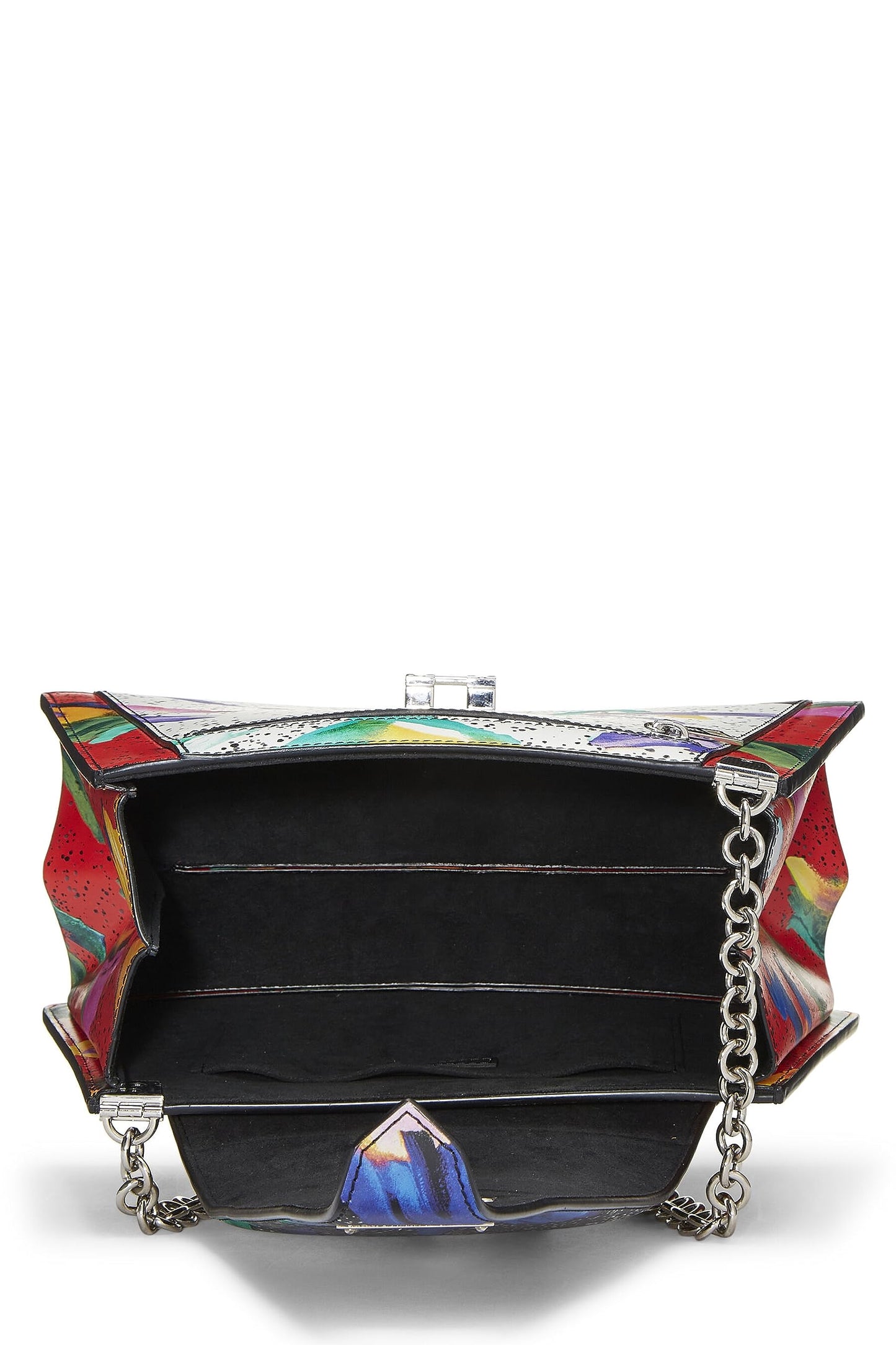 Louis Vuitton, Multicolor Calfskin Leather Trapeze Bag, Multi