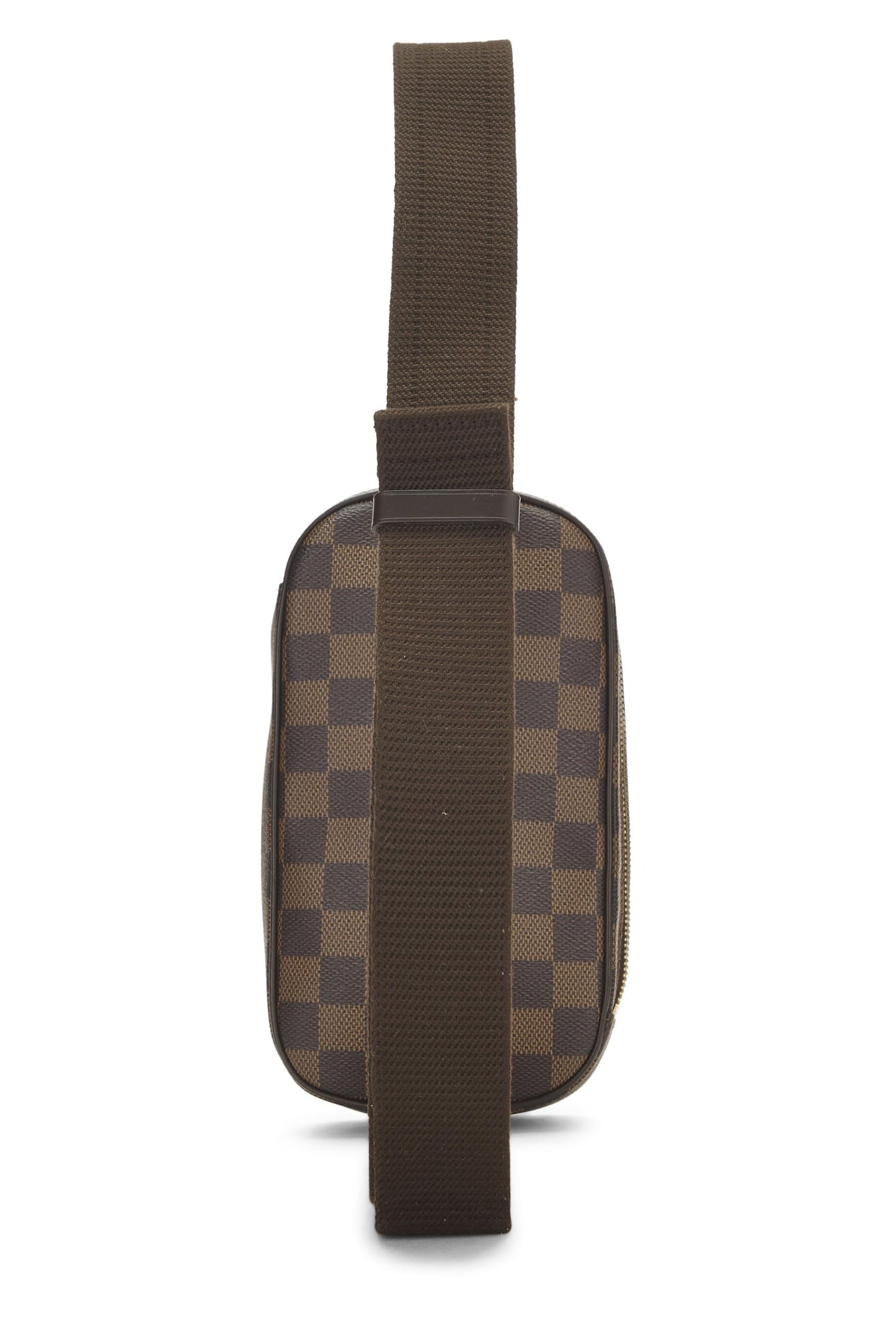 Louis Vuitton, Damier Ebene Canvas Pochette Gange, Brown
