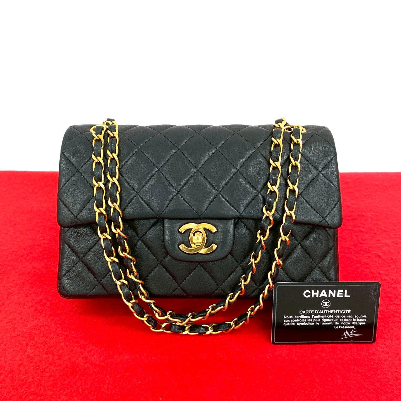 Chanel Matelasse Lambskin Shoulder Bag