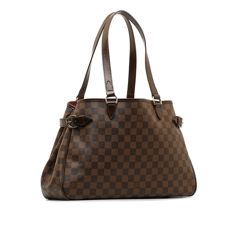 Louis Vuitton Damier Batignolles Horizontal Shoulder Bag Brown Ladies