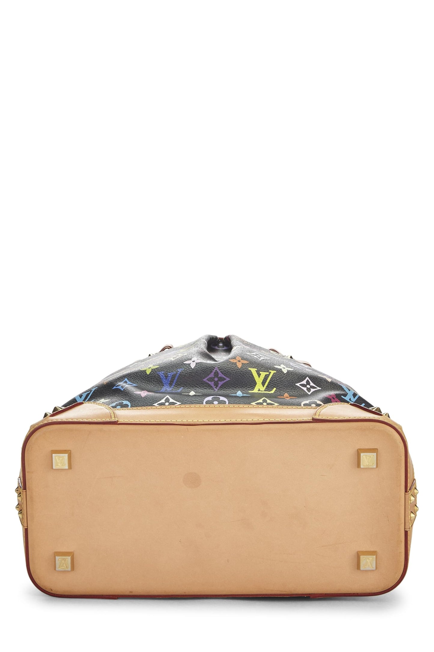 Louis Vuitton, Takashi Murakami x Louis Vuitton Black Monogram Multicolore Sharleen MM, Black