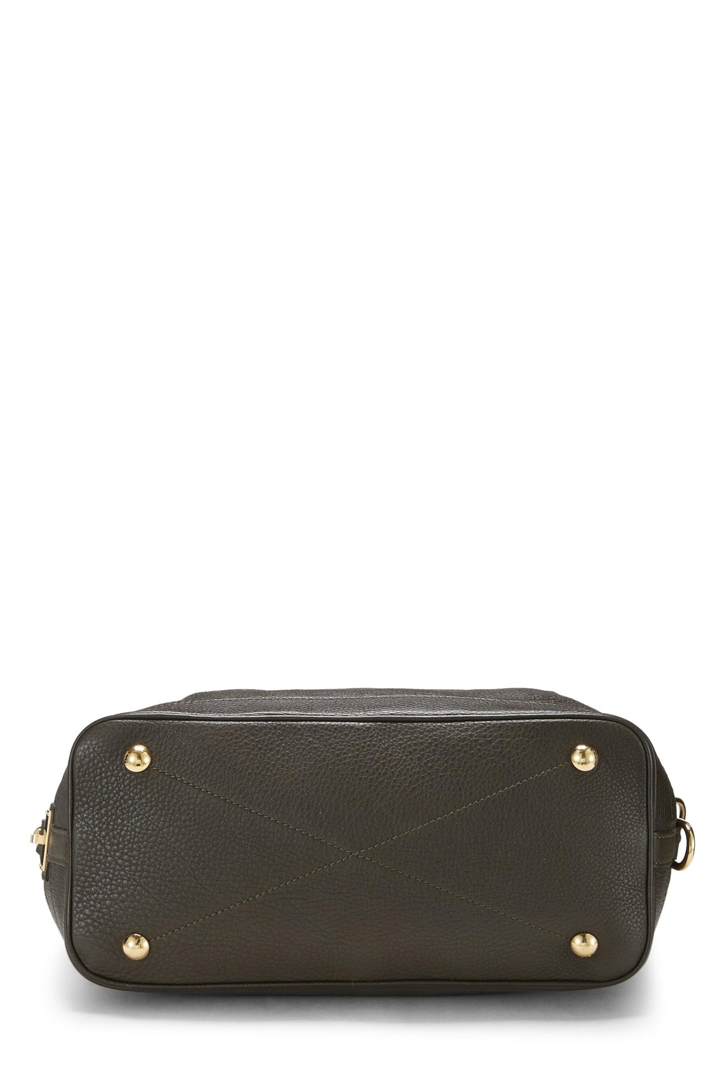 Louis Vuitton, Green Monogram Mahina Leather Stellar PM, Green