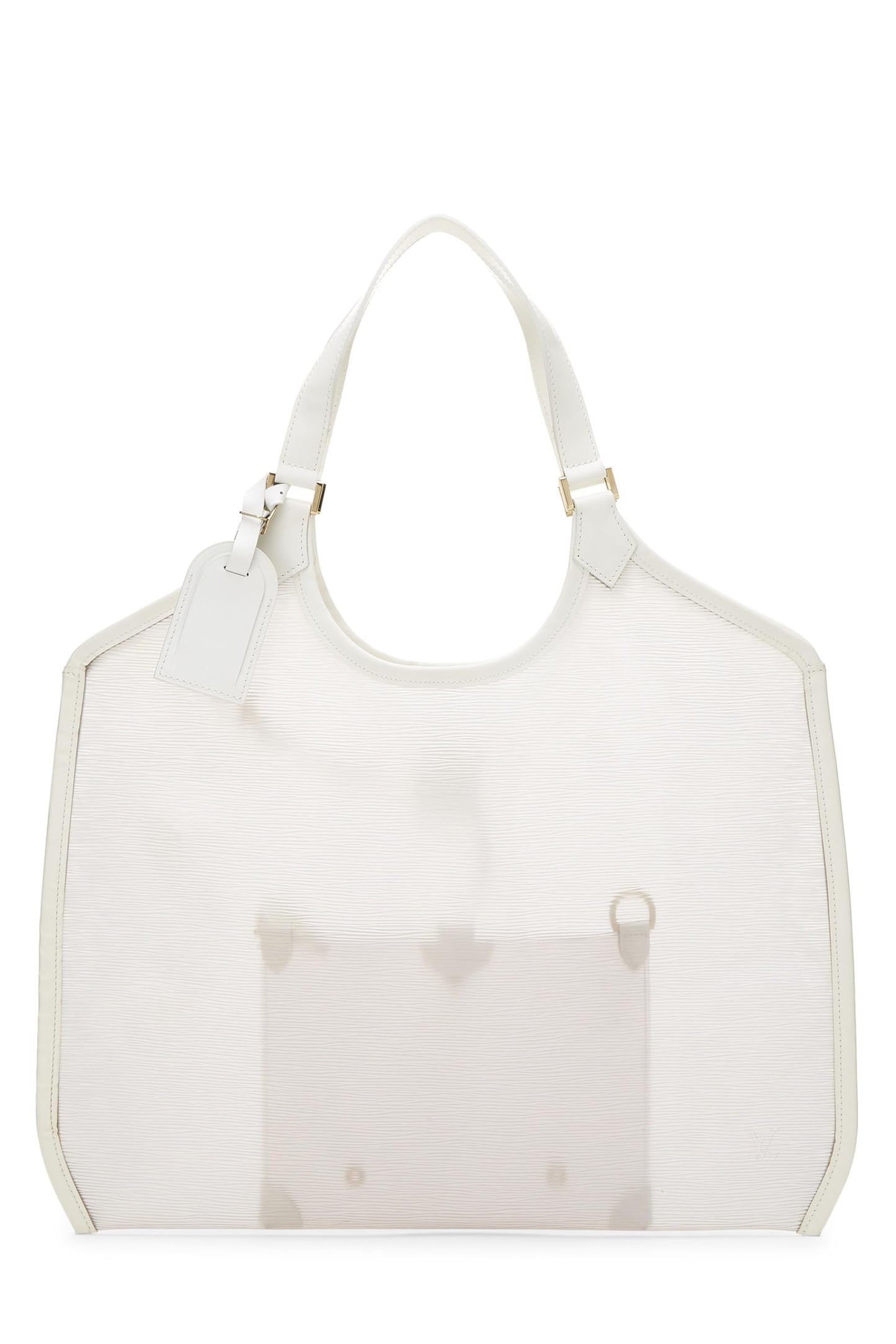Louis Vuitton, White Epi Vinyl Lagoon Bay GM, White